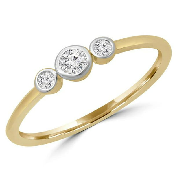 Details about   1.00Ct Princess Diamond Past Present Future Pendant Necklace 14K White Gold Over